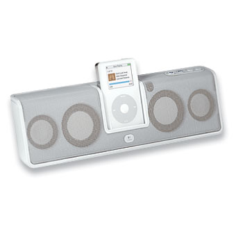 Logitech MM50 Ipod Speakers - White