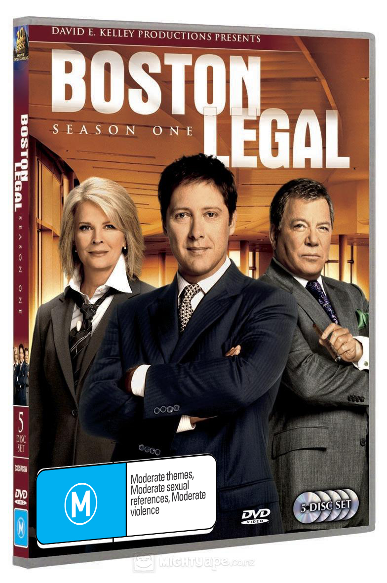 Boston Legal - Season 1 (5 Disc Set) on DVD image