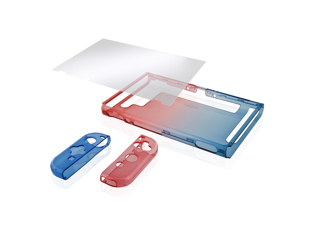 Nyko Switch Thin Case Neon on Switch