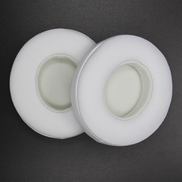 Replacement Ear Pads for Beats Solo 2 & 3 Wireless Headphones White