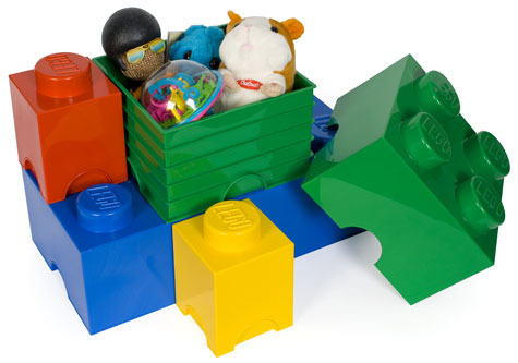 LEGO Storage Brick 4 (Blue) image