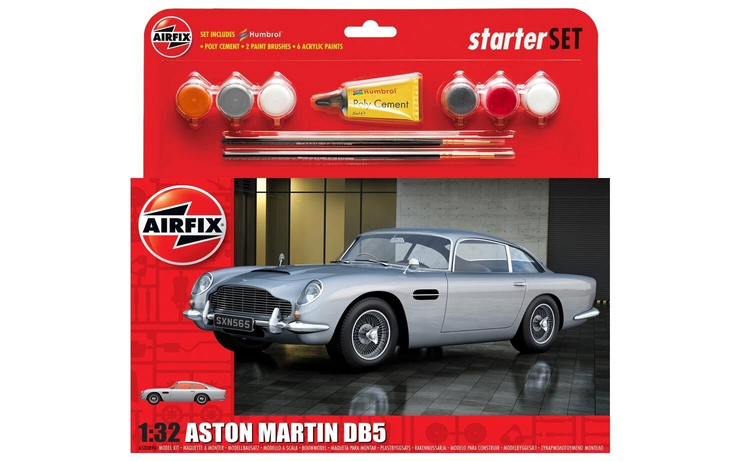 Aston Martin DB5 Starter Set 1:32 - (Silver)