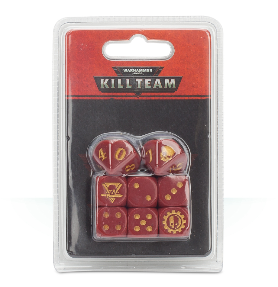 Warhammer 40,000: Kill Team - Adeptus Mechanicus Dice Set image