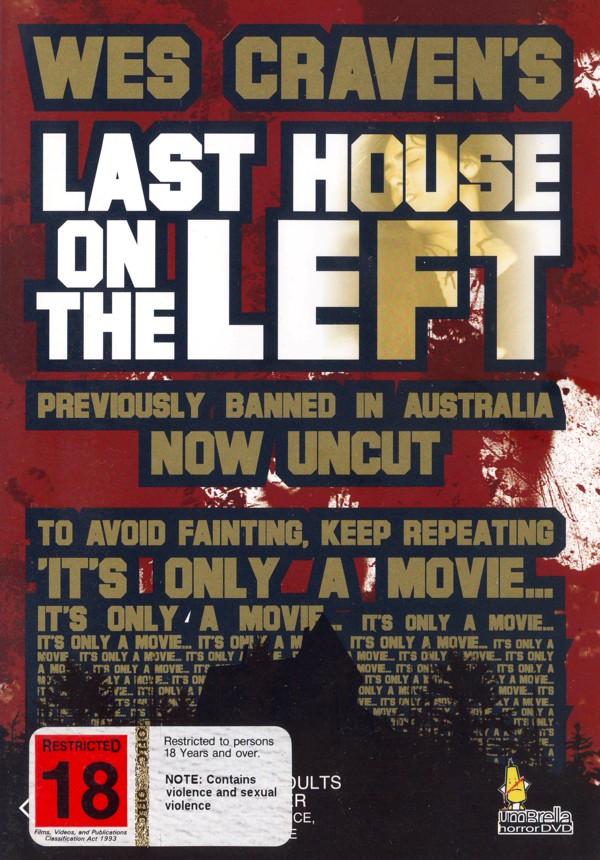 Last House On The Left on DVD image
