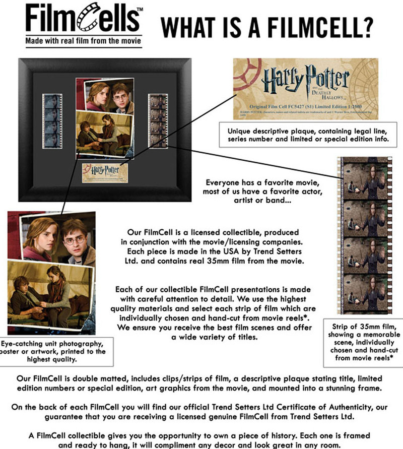 FilmCells: Mini-Cell Frame - Harry Potter (Deathly Hallows - S5) image