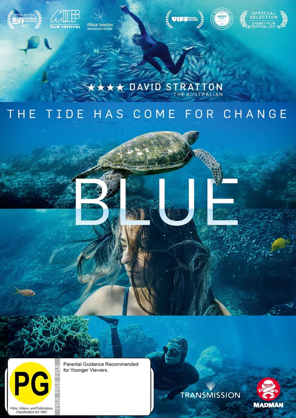 Blue on DVD