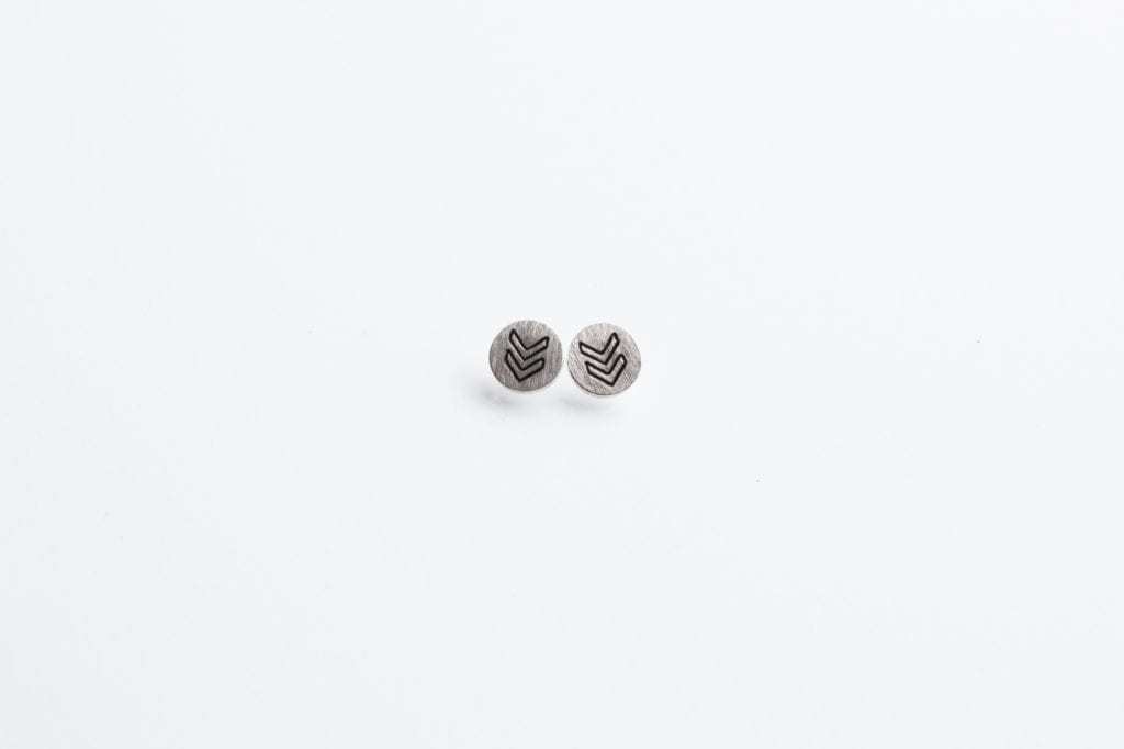 Stilen: Arrow silver earrings image