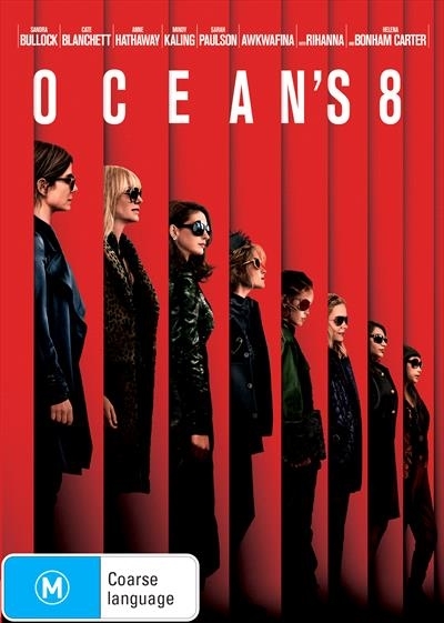 Ocean's 8 on DVD image