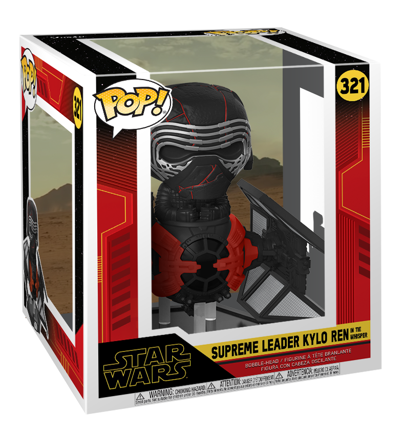 Star Wars: Kylo Ren & TIE Whisper - Pop! Deluxe Figure image