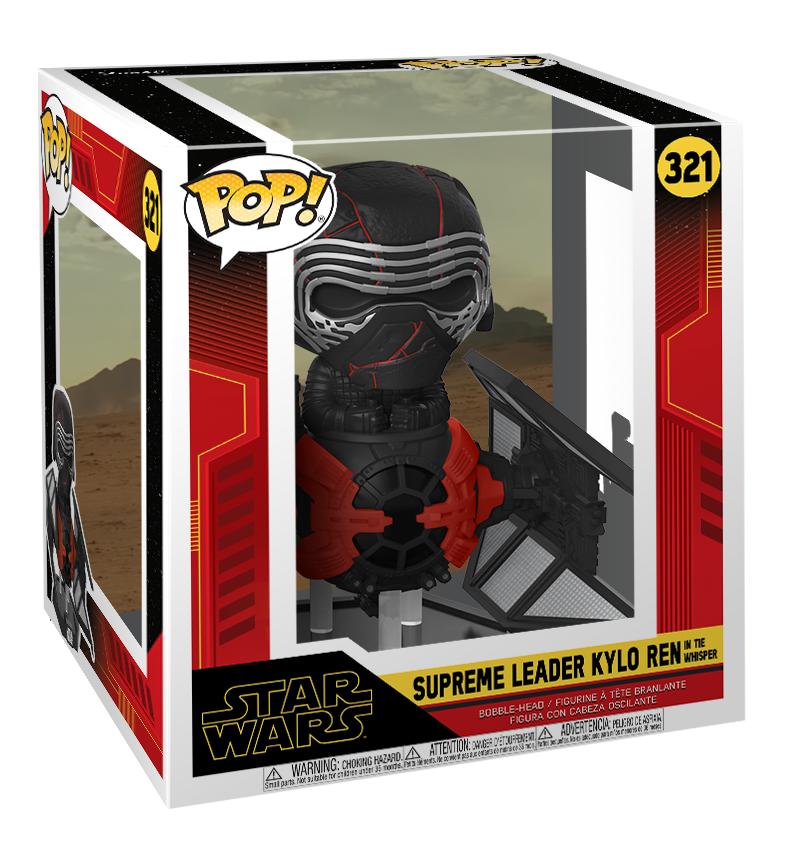 Kylo Ren & TIE Whisper - Pop! Deluxe Figure image