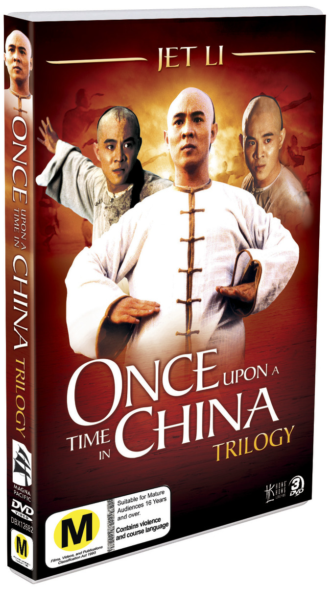 Once Upon A Time In China Trilogy (Hong Kong Legends) (3 Disc Set) on DVD image