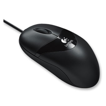 Logitech Optical Mouse (Black) image