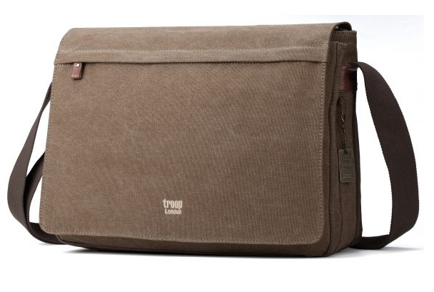 Classic Flap-Front Messenger - Brown image