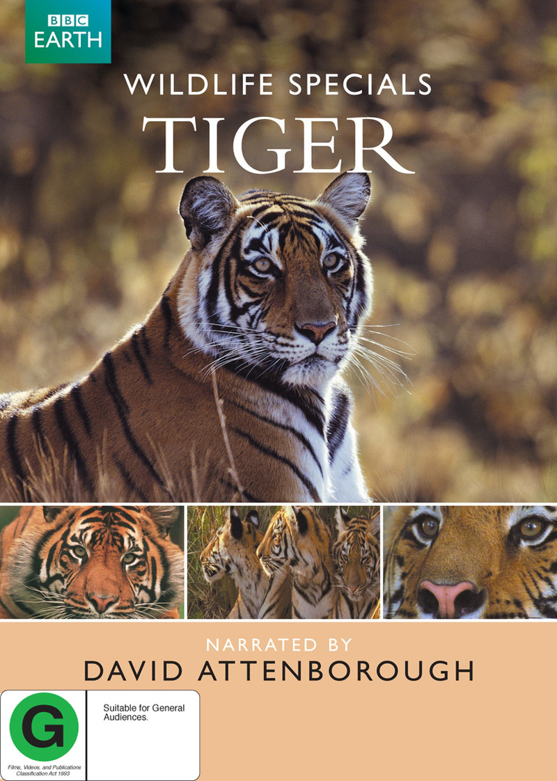 Wildlife Specials - Tiger on DVD