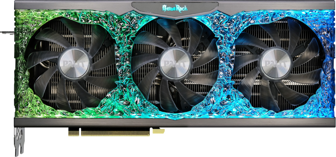 NVIDIA GeForce RTX 3080 GameRock OC 10GB Palit GPU image