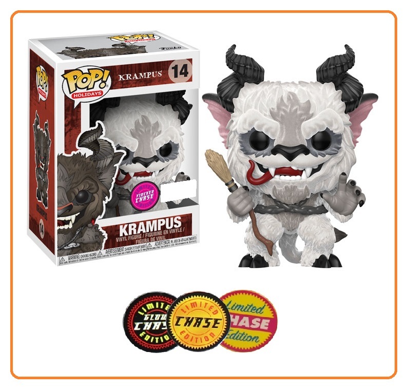 Krampus (Flocked) - Pop! Vinyl Figure (with a chance for a Chase version!) image