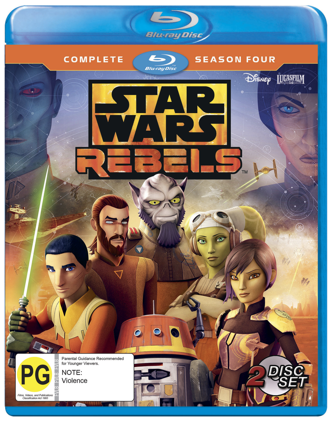 Star Wars Rebels: Season 4 on Blu-ray image