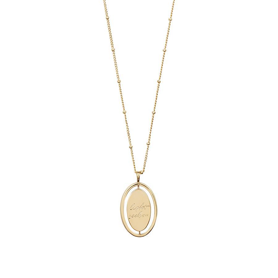 Wanderlust + Co: Light Seeker Gold Necklace image
