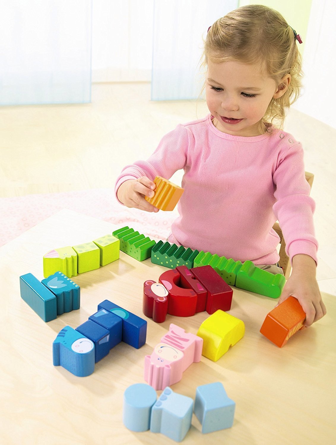 Haba: Animal Blocks - Eeny, Meeny, Miny, Zoo! image