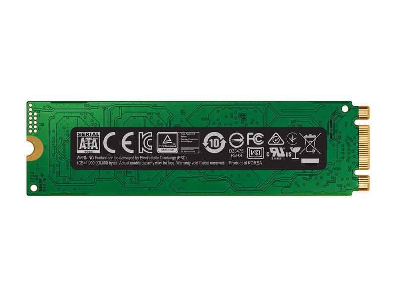 1TB Samsung 860 EVO V-NAND M.2 (2280) SSD SATA III 6GB/s, R/W(Max) 550MB/s/520MB/s image