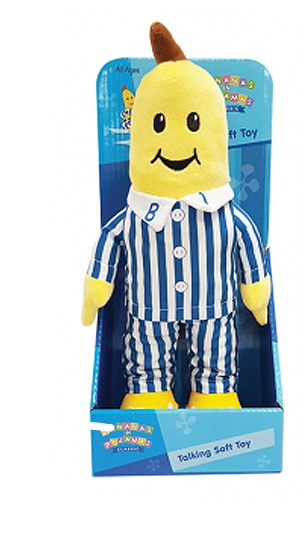Bananas in Pajamas Classic Talking Plush 30cm - B1 image