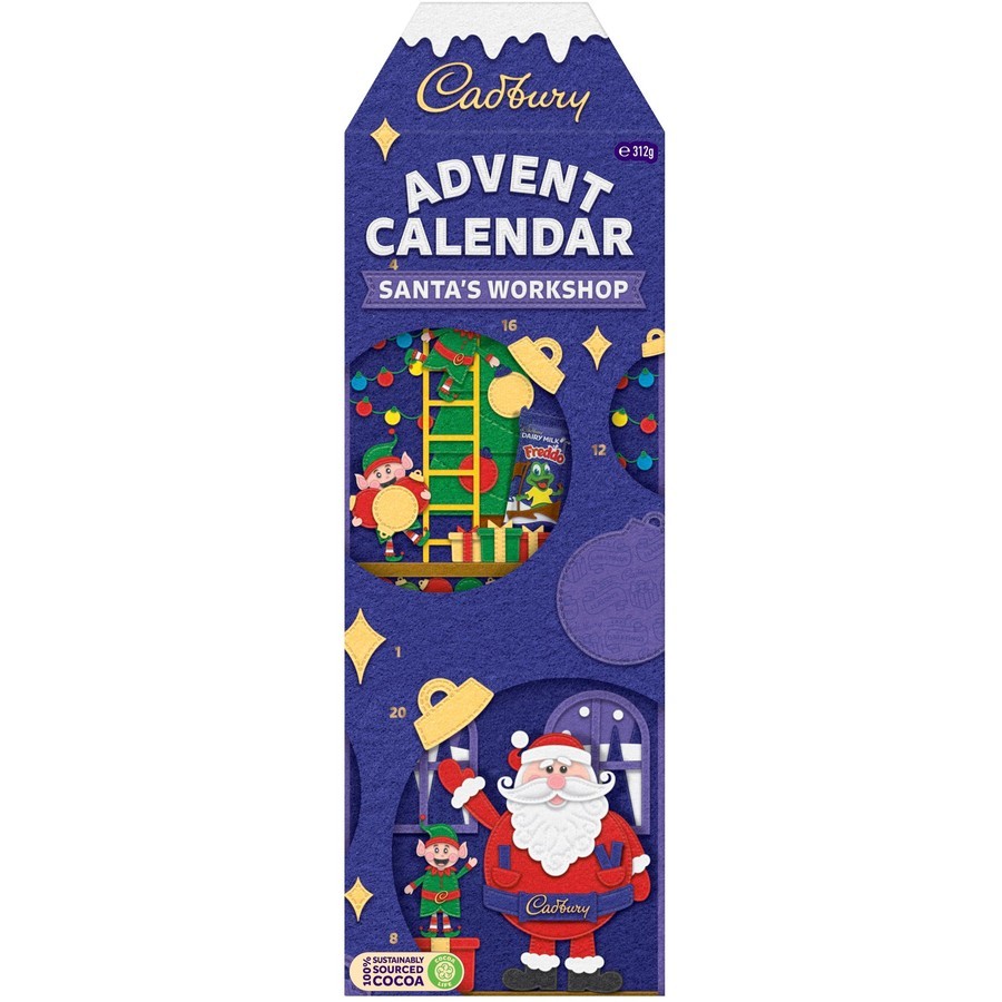 Cadbury 3D Christmas Advent Calendar at Mighty Ape NZ