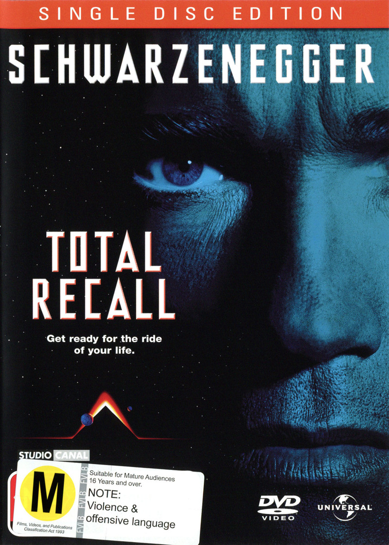 Total Recall - Single Disc Edition on DVD image