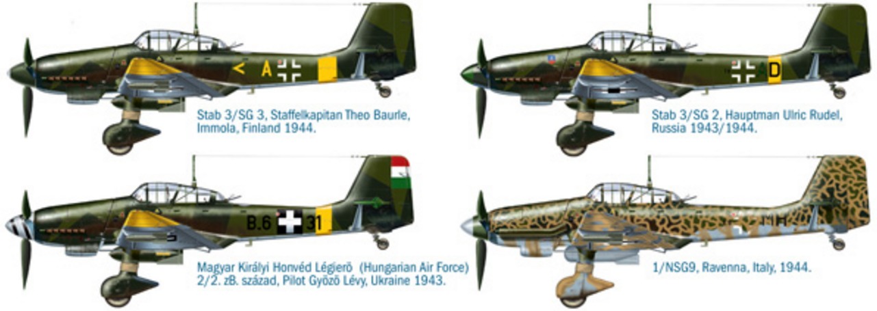Italeri: 1/48 JU-87 D5 Stuka - Model Kit image