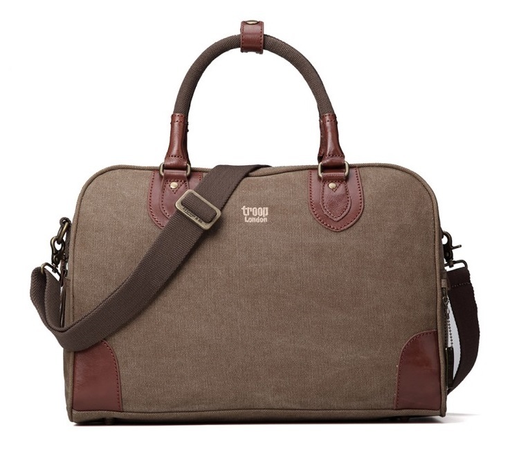 Classic Canvas Holdall - Brown image