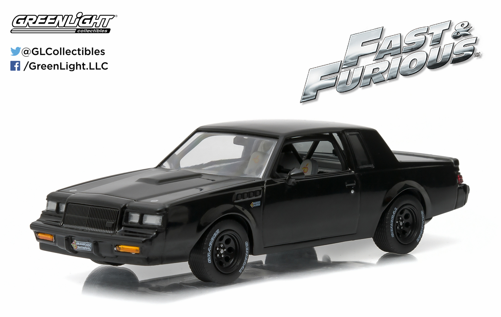 1/43: Buick Grand National GNX - Fast & Furious - Diecast Model