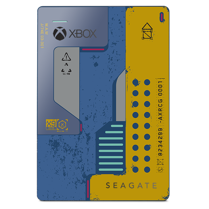 2TB Seagate Game Drive for Xbox - Cyberpunk 2077 Edition