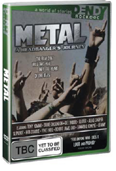 Metal - A Headbanger's Journey on DVD image