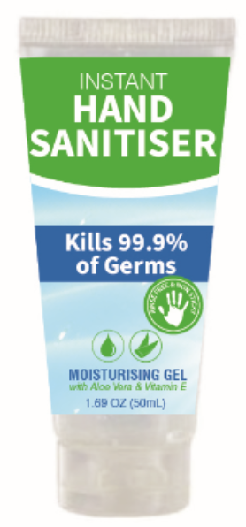 Hand Sanitiser Tube (50ml) image