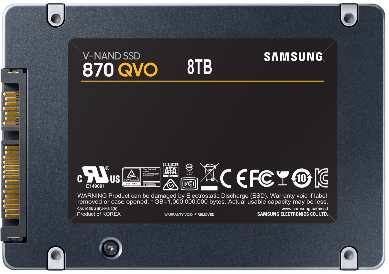 8TB Samsung 870 QVO SSD at Mighty Ape NZ