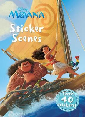 Disney Moana Sticker Scenes by Parragon Books Ltd image