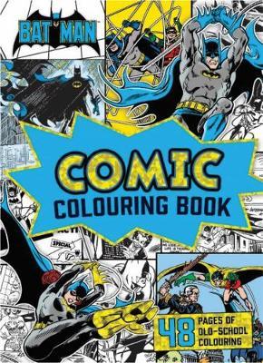 DC Comics: Batman Vintage Comic Colouring Book image