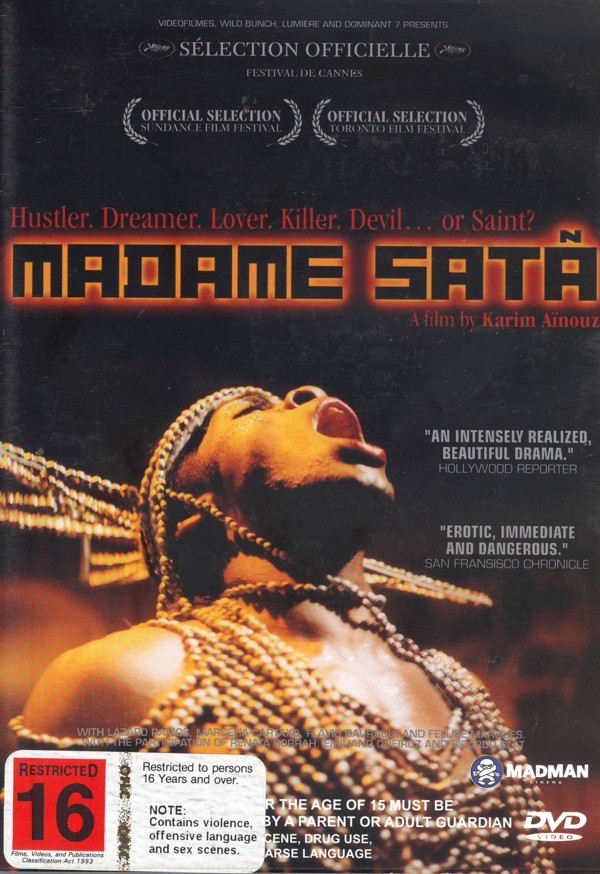 Madame Sata on DVD image