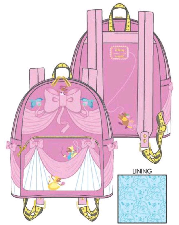 cinderella mini backpack