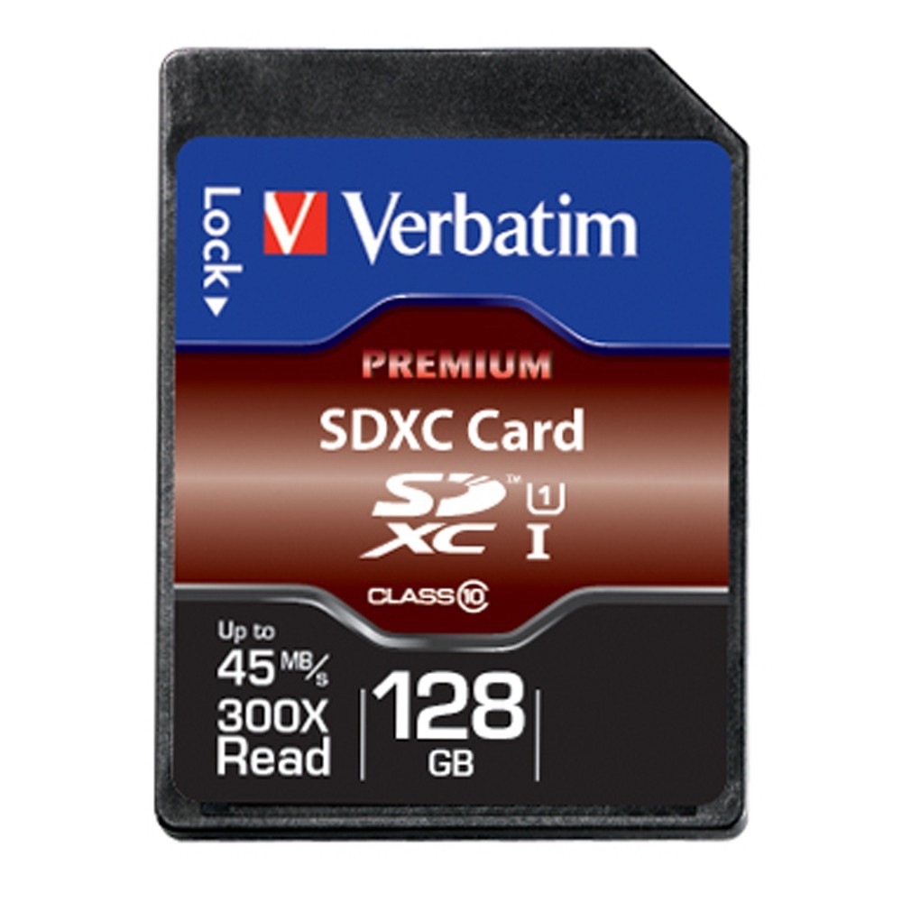 Verbatim SDXC Card - 128GB (Class 10 UHS-I) image