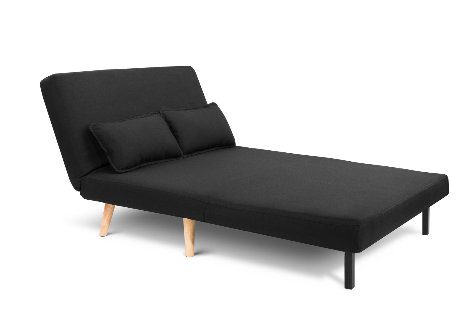 Buy Ovela Jepson 2 Seater Sofa Bed (Black) at Mighty Ape NZ