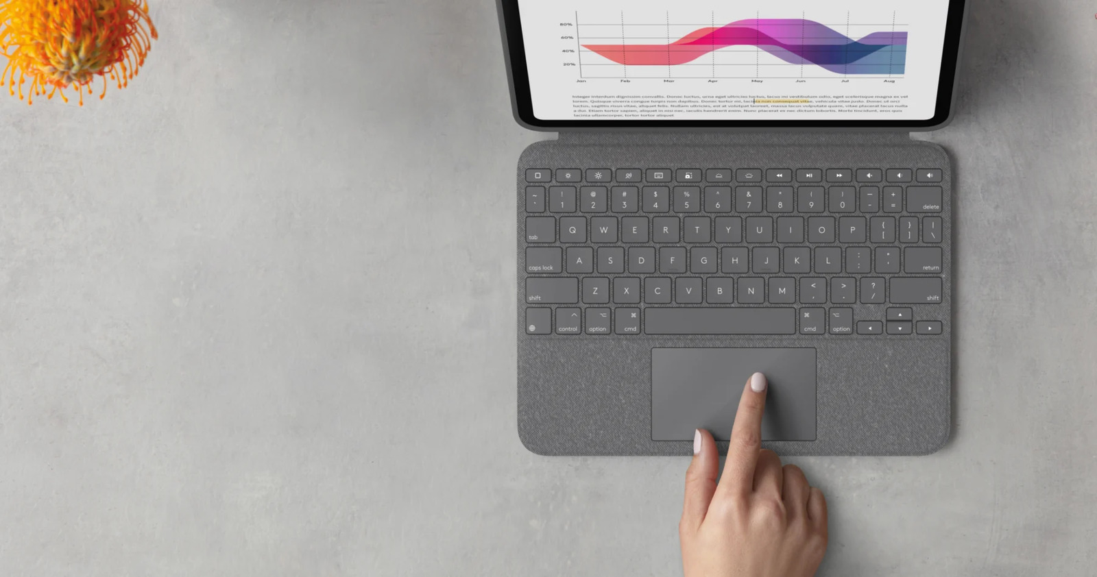 Logitech Combo Touch iPad (10th gen) at Mighty Ape NZ