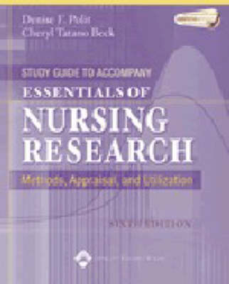 Essentials of Nursing Research: Methods, Appraisal, and Utilization: Study Guide by Denise F Polit image