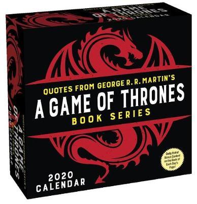 Game of Thrones Book Series 2020 Day-to-Day Calendar image