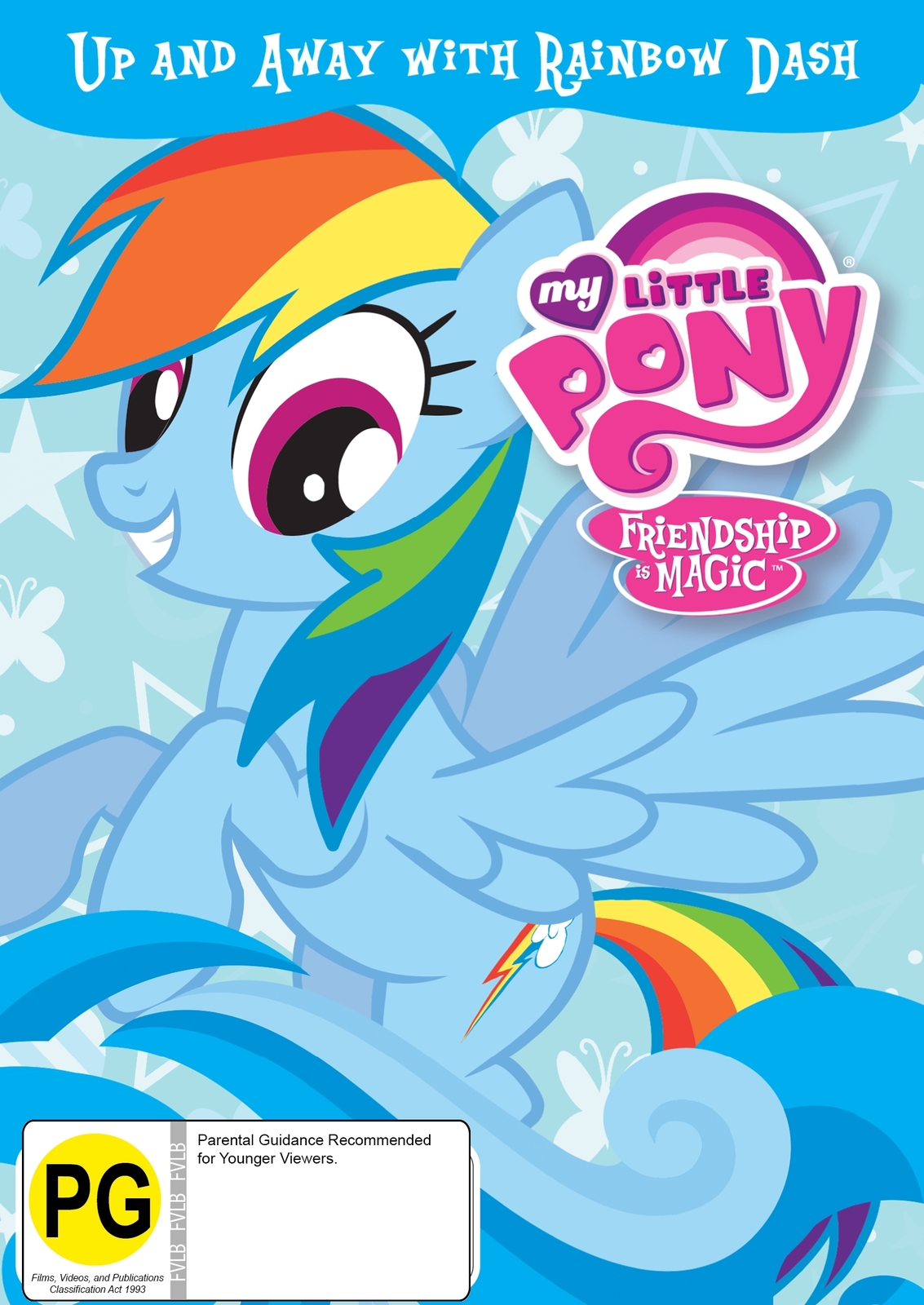 My Little Pony: Friendship is Magic - Up and Away with Rainbow Dash on DVD