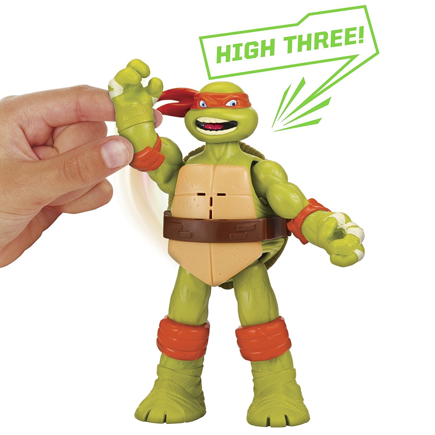 TMNT: Ninja Shouts Deluxe Figure - Michelangelo image