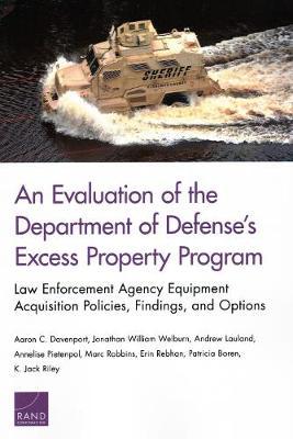 An Evaluation of the Department of Defense's Excess Property Program by Aaron C Davenport image