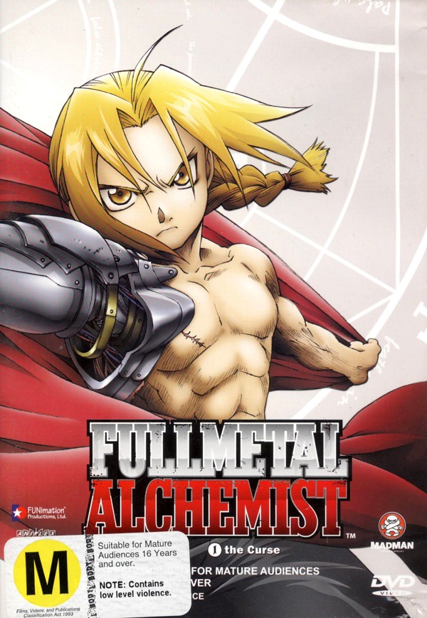 Fullmetal Alchemist Vol 01 - The Curse on DVD image