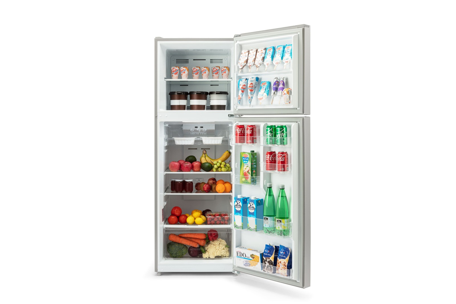 Buy Kogan 314L Top Mount Fridge (Stainless Steel) at Mighty Ape NZ