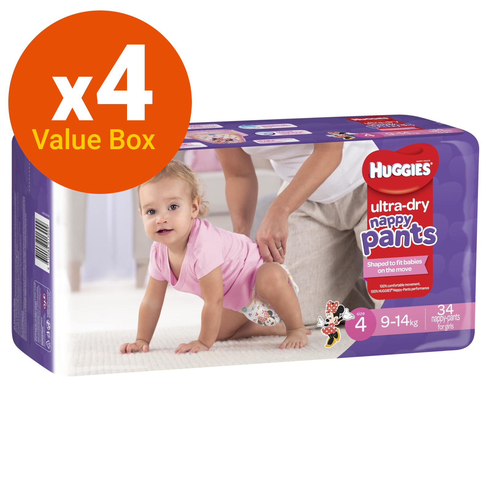 huggies size 4 nappy pants