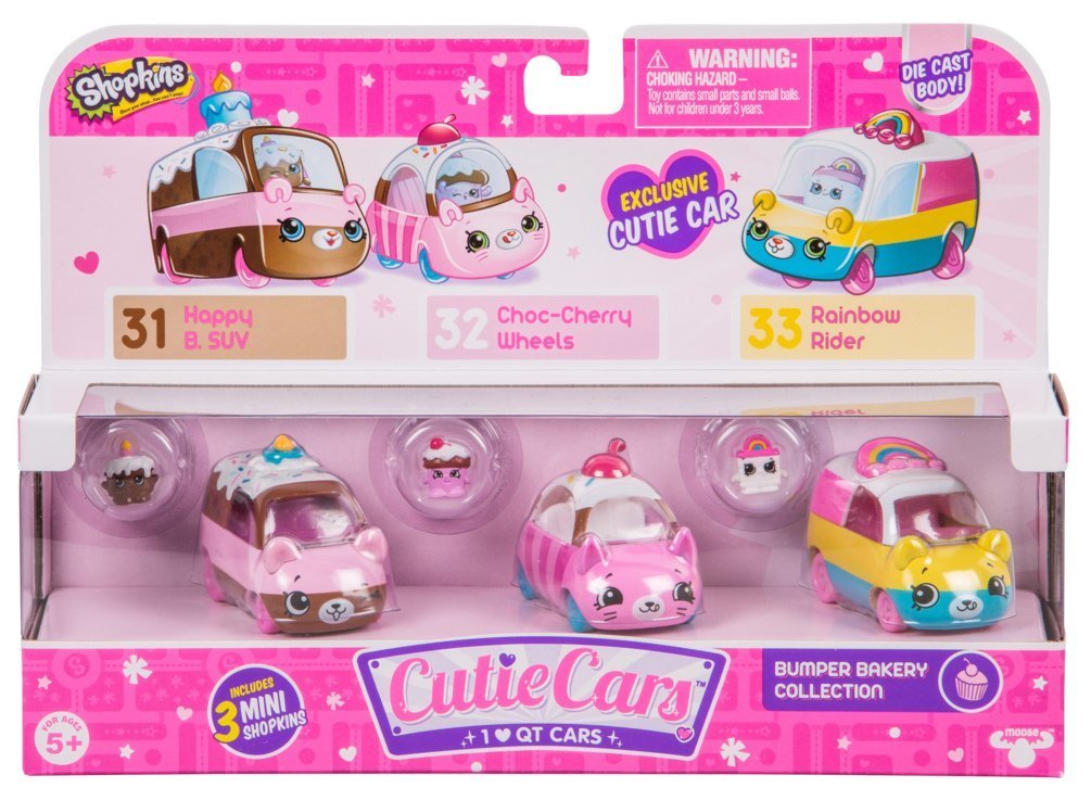 Shopkins: Cutie Cars 3-Pack - Bumper Bakery image
